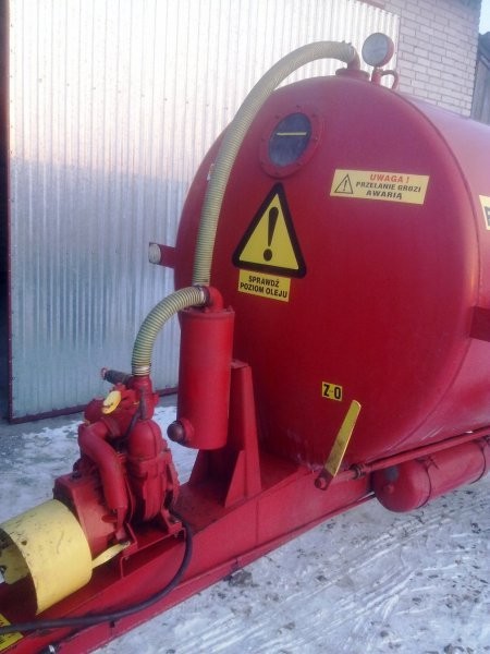 Beczkowóz Pomot, 4000L, oryginał. — zdjęcie 2