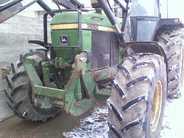 John Deere 3650 z turem, — zdjęcie 1