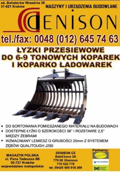 Szufle, łyżki koparkowe- JCB, CAT — zdjęcie 4