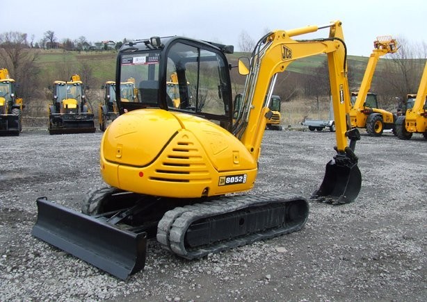 minikoparka JCB 8052, rok 2004... — zdjęcie 2