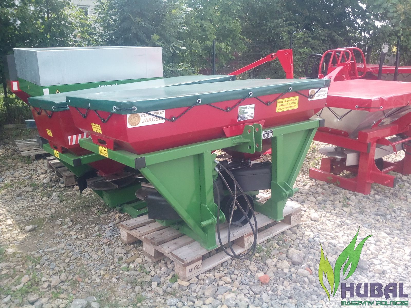 Rozsiewacz do nawozu NOWY 800l 24m Promocja — zdjęcie 2