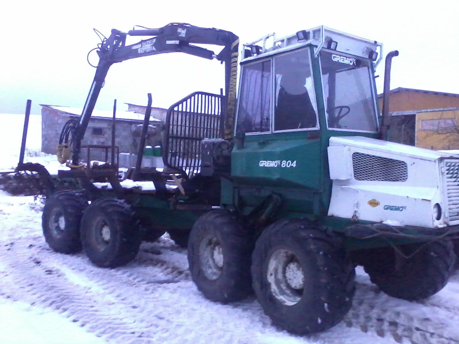 Forwarder Gremo 8x8 z Niemiec — zdjęcie 1
