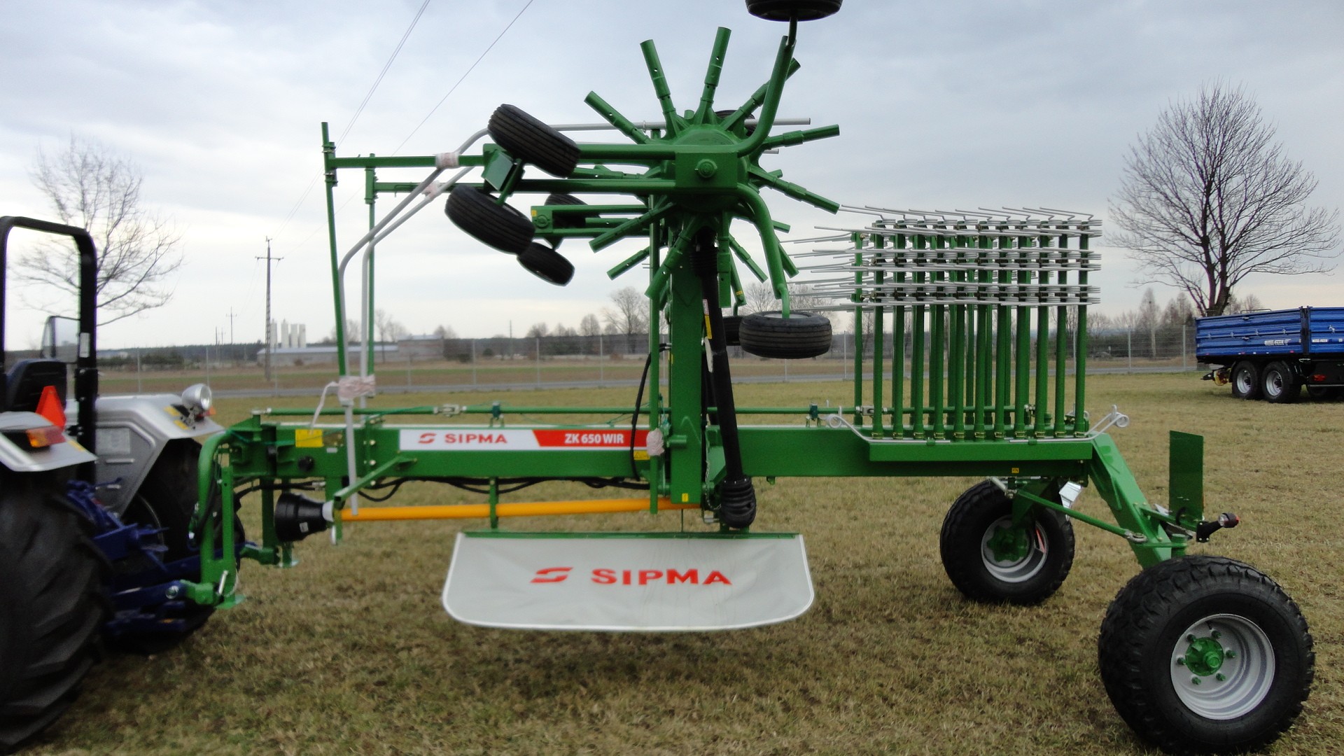 Zgrabiarka SIPMA ZK 650 WIR z dwoma wirnikami 6,5m do 7,2m  — zdjęcie 2