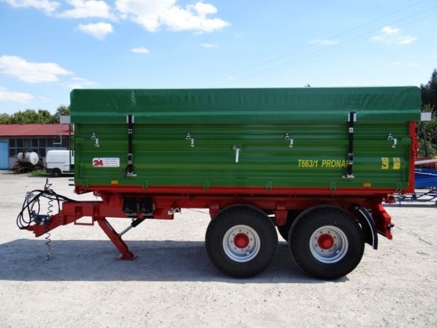 Przyczepa rolnicza tandem TRANSPORT 10T PRONAR T663/1 — zdjęcie 4