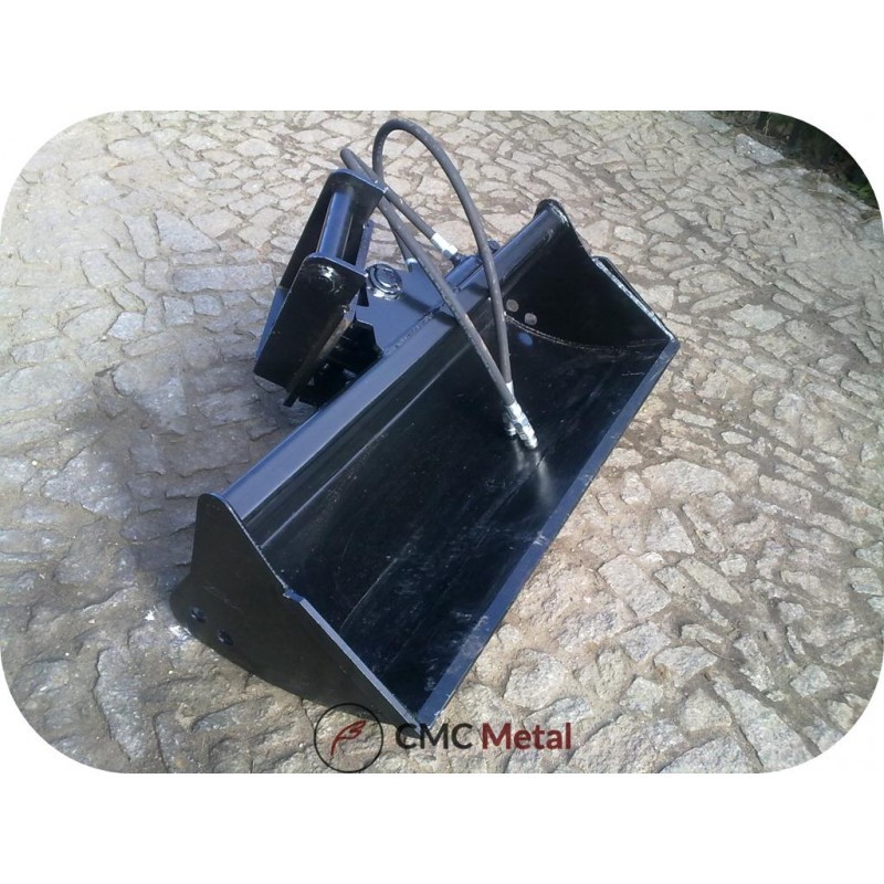 ŁYŻKA HYDRAULICZNA- SKARPÓWKA 1 M DO MINIKOPARKI — zdjęcie 1