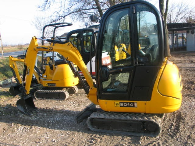 Koparka / minikoparka JCB 8014 2011 rok — zdjęcie 6