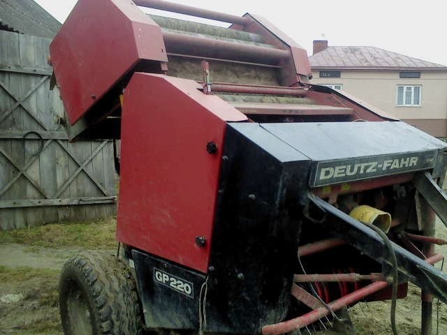 Belarka deutz fahr GP220 — zdjęcie 2