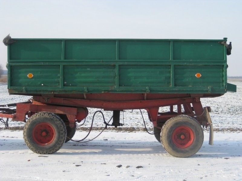 Przyzepa Autosan D-47, nadstawki, niskie koła. — zdjęcie 3
