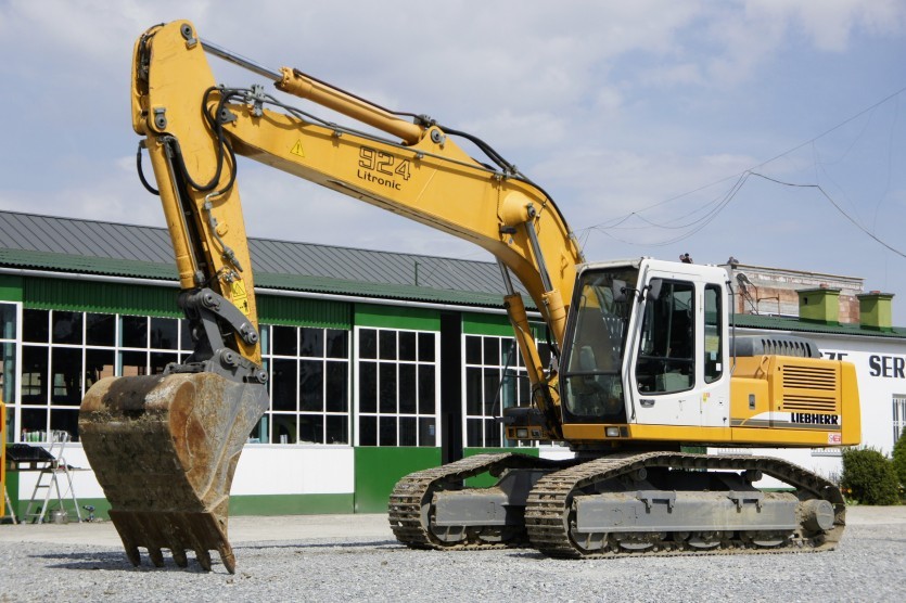 Koparka gąsienicowa LIEBHERR R 924 B HDSL, 2007 r, 189 000 zl netto, — zdjęcie 1