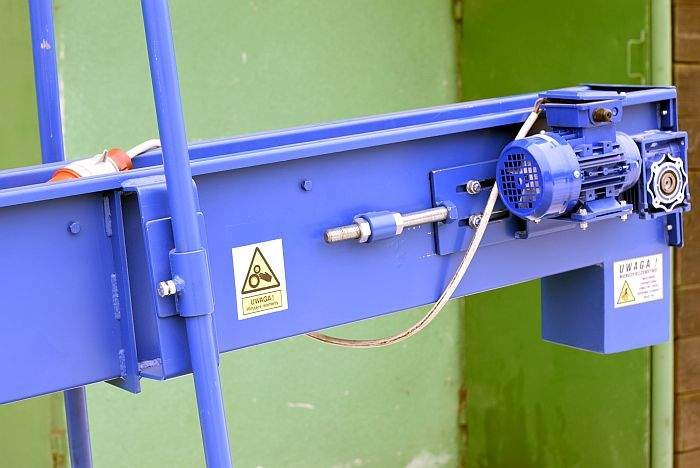 PRZENOŚNIK TAŚMOWY DO PELLETU I INNYCH MATERIAŁÓW SYPKICH: TP-6000 — zdjęcie 3