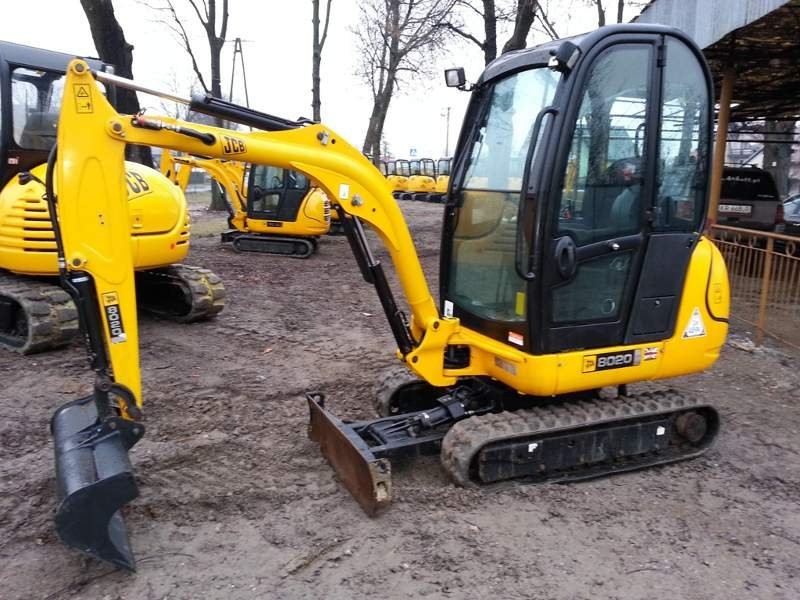 JCB 8020 - 2010 rok - minikoparka 2060kg