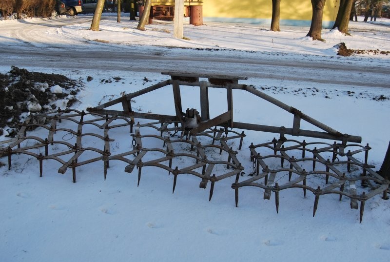 Sprzedam broną ciężka ciąganą 3-polową