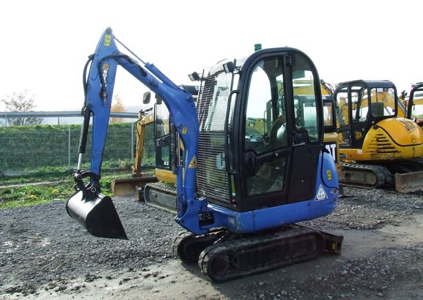Minikoparka gąsienicowa JCB 8018 z roku 2008 — zdjęcie 1
