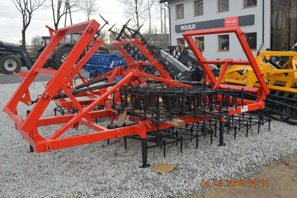 Brona zębowa ciężka WOPROL Mega P5 szer. 6,8m — zdjęcie 1