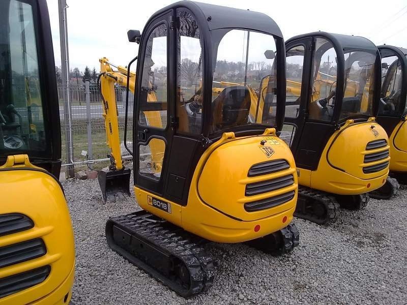 JCB 8018 2008 rok 1,6t - rozsuwane gąsienice — zdjęcie 4