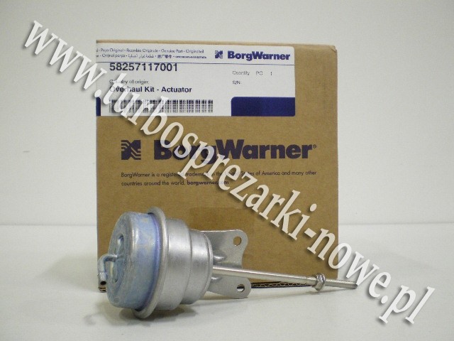 Audi - Nowy aktuator BorgWarner KKK  58257117001 /  58251104168 /  582