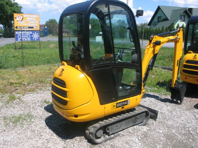 Mini Koparka JCB 8014 - 2011 - stan idealny — zdjęcie 3