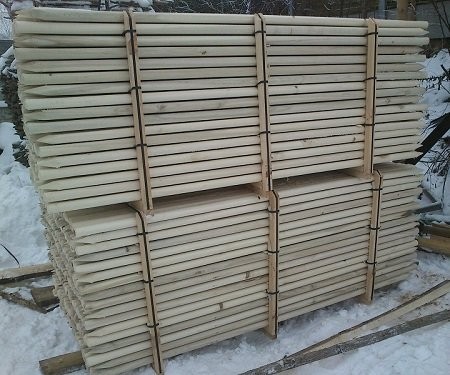 paliki do drzewek akacja , osika sona 5x250cm — zdjęcie 1