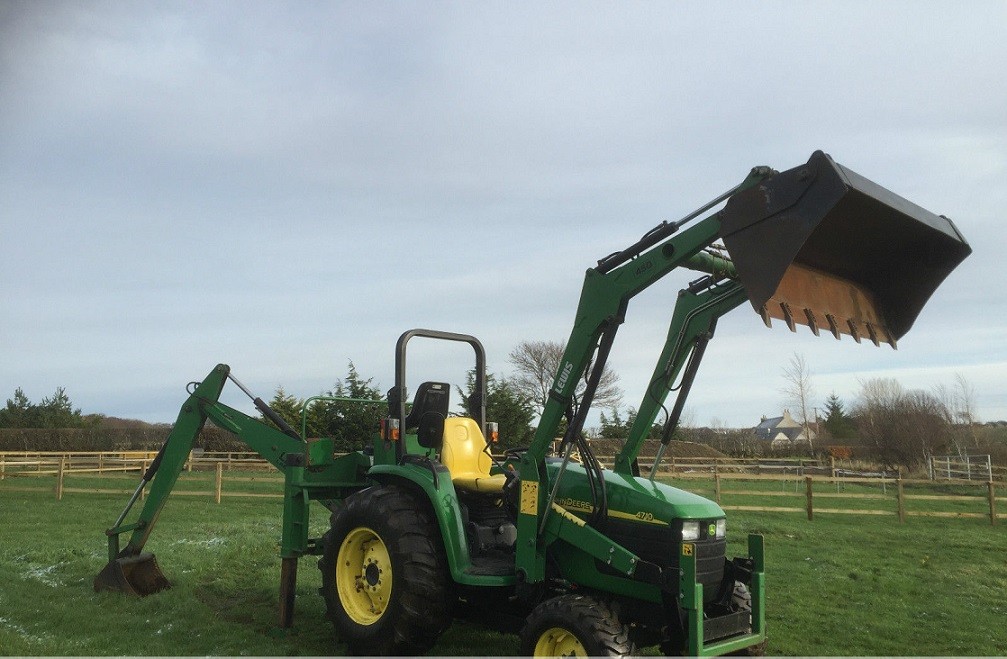 Idealny stan ciągnika John Deere 45Q — zdjęcie 1