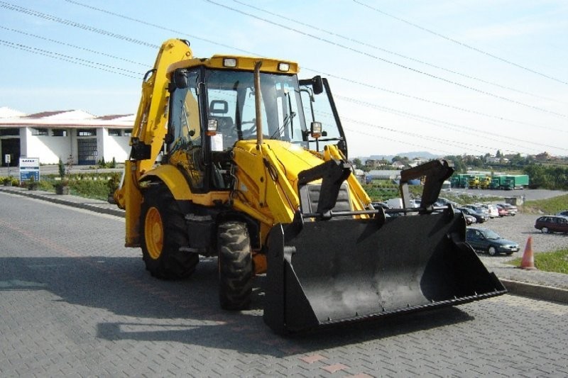 JCB 3CX Plus Turbo.-. łyżka 4w1 i ramie tylne NA J — zdjęcie 2