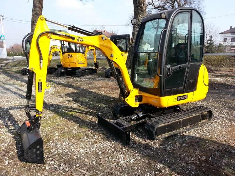 Koparka / minikoparka JCB 8020 2010 rok — zdjęcie 2