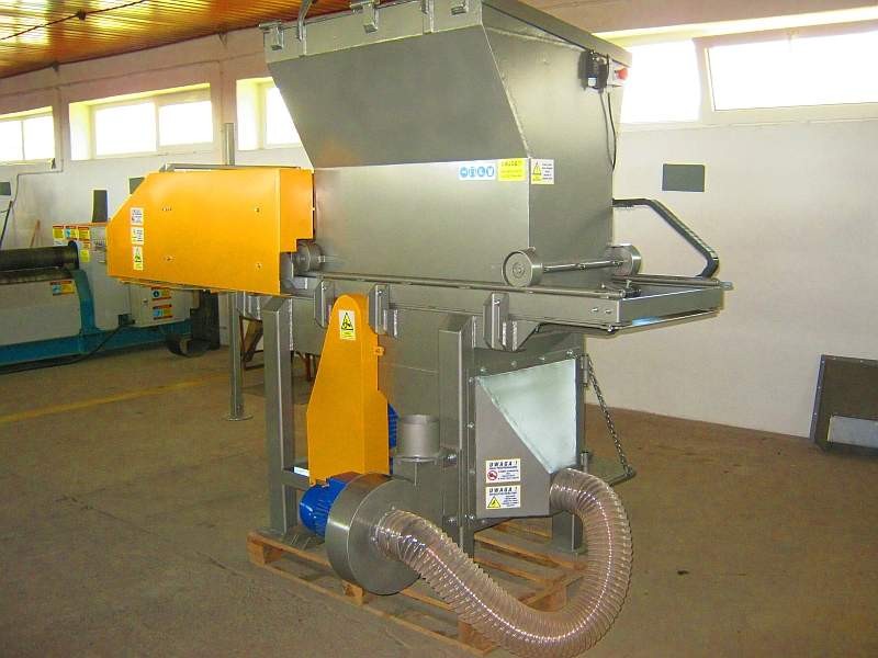 Rozdrabniacz, STRUGARKA  do nieforemnych odpadów 11 kW, HEBLER W-1 — zdjęcie 6