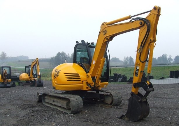 Minikoparka gąsienicowa JCB 8080 ZTS z roku 2008 — zdjęcie 3
