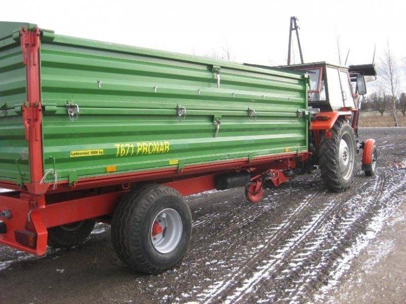 Przyczepa Pronar T-671, 5T, 2004/2009 r, plandeka — zdjęcie 5