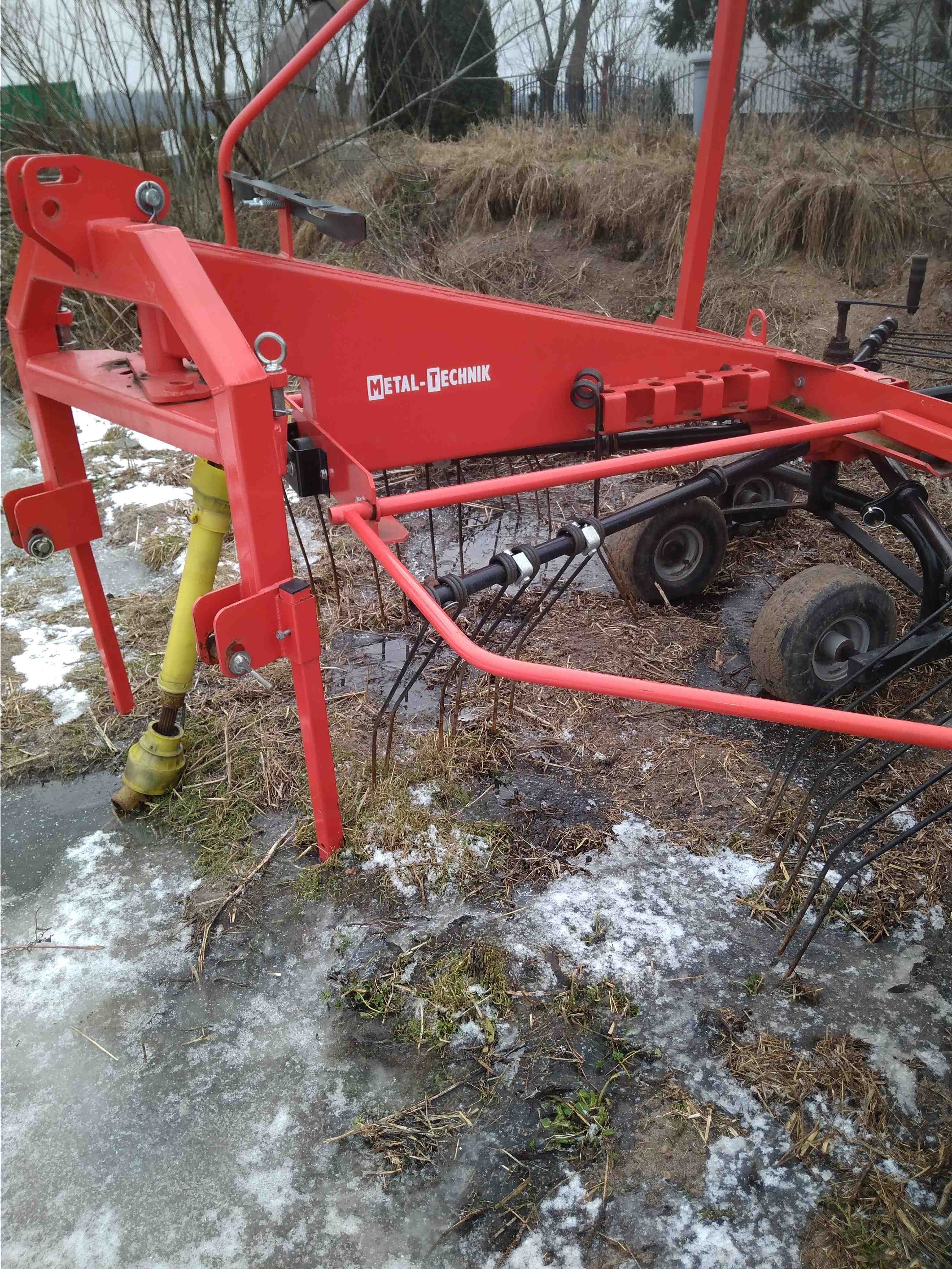 ZGRABIARKA KARUZELOWA Metal-Technik 3.5 m tandem — zdjęcie 4