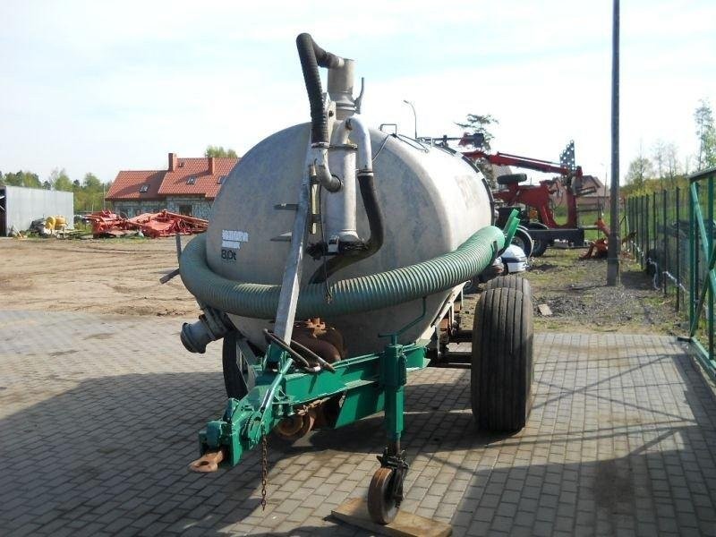 Beczkowóz 6000l, ocynkowany, tandem, resorowany — zdjęcie 1