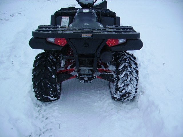 QAD POLARIS SPORTSMAN 700 PŁUG DO ŚNIEGU — zdjęcie 5