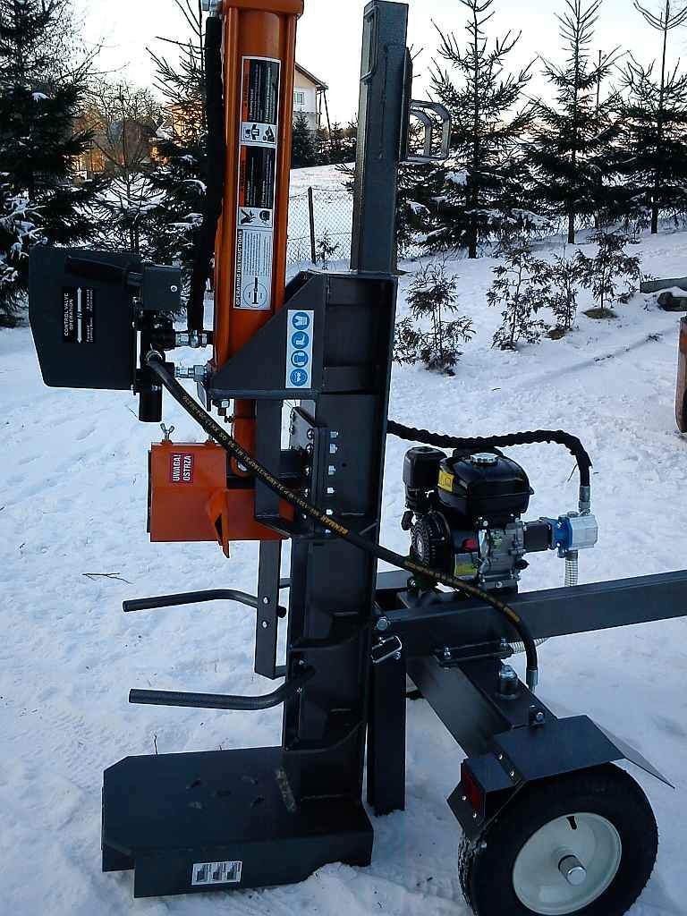 ŁUPARKA HYDRAULICZNA  nacisk 22T, 6,5 kM, max. długość materiału 64 cm — zdjęcie 2