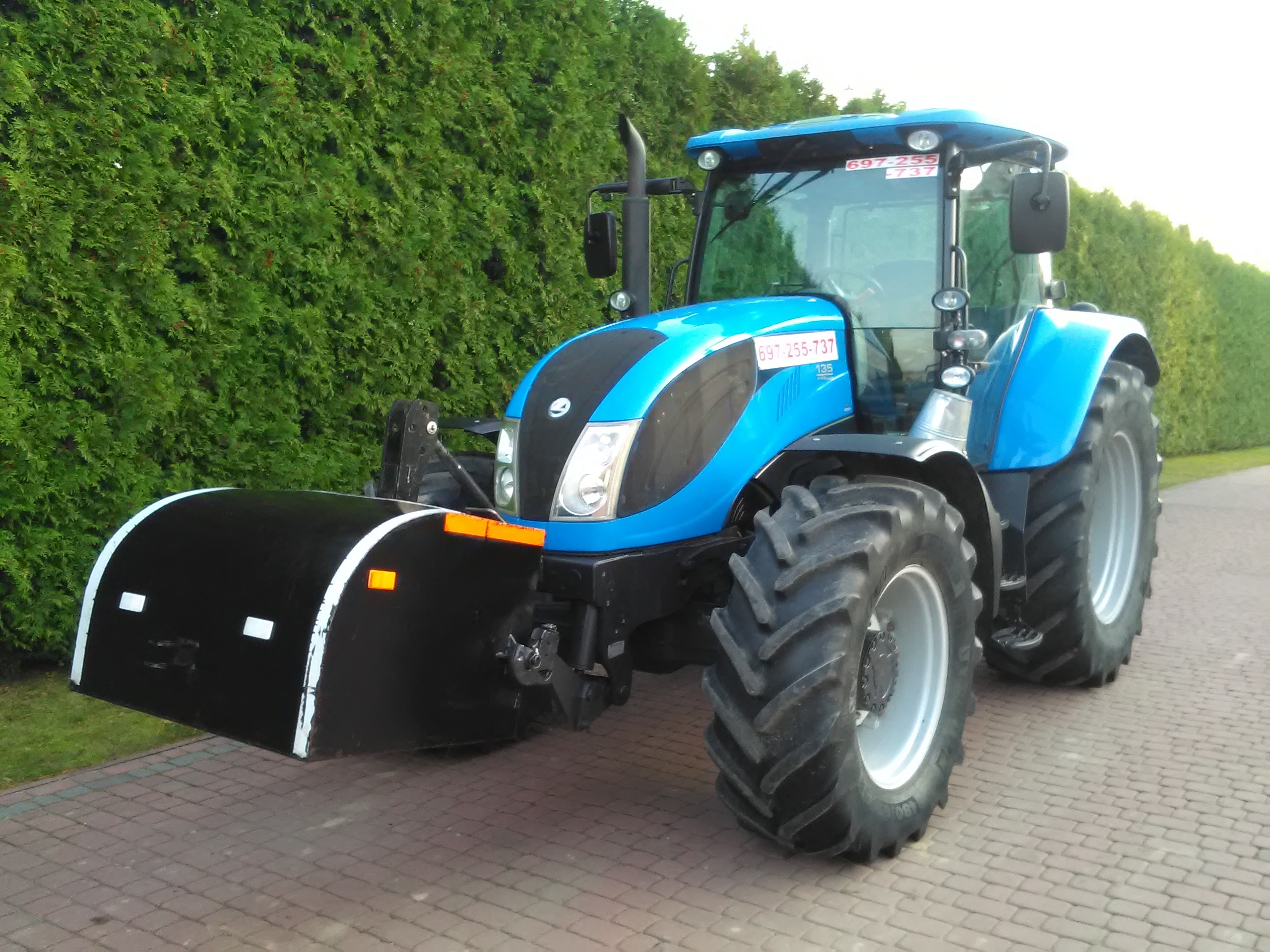 Landini Landpower 135 PIERWSZY WŁAŚCICIEL, krajowy, zamiana — zdjęcie 2