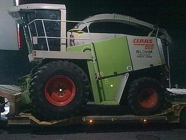 Transport sieczkarnie Claas Jaguar John Deere — zdjęcie 1