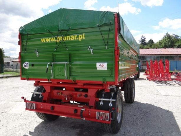 Przyczepa rolnicza 10 t paletowa PRONAR PT610 od ręki  — zdjęcie 3