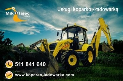 Usługi koparko ładowarką 511-841-640