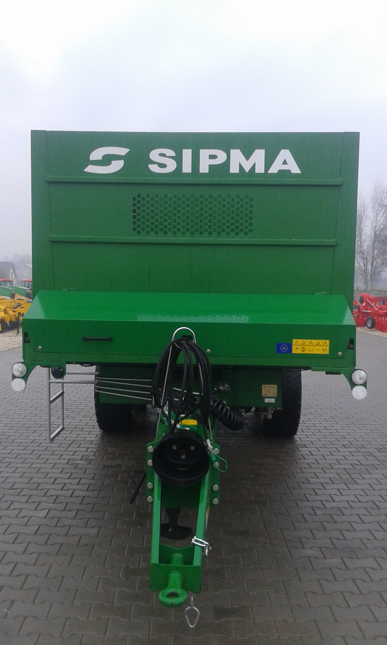 Rozrzutnik obornika Sipma model RO 1200 Tornado — zdjęcie 4