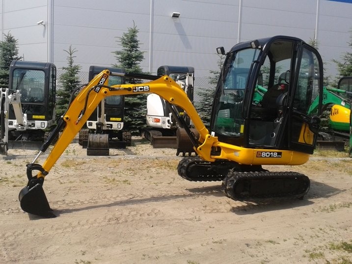 JCB 8018 2010 20KM 1700mth 801 KOPARKA LEASING GWR — zdjęcie 1