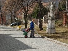 Odkurzacz miejski MINI ( 30 L ) do odchodów psich — zdjęcie 2