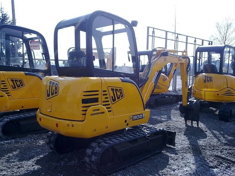 JCB 802 Super - rocznik: 2006 - minikoparka — zdjęcie 3