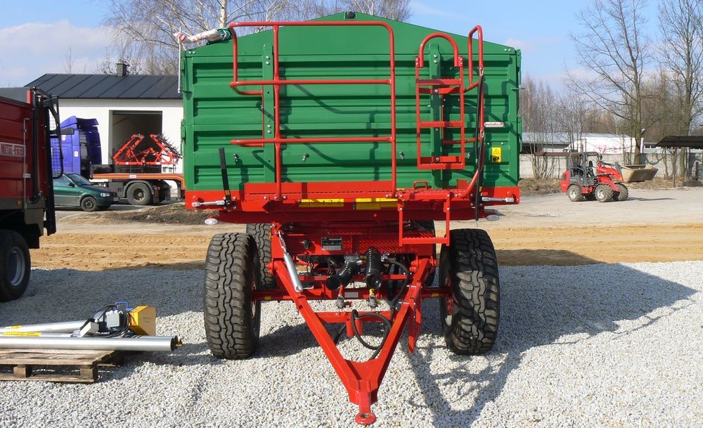 Przyczepa rolnicza 8t Metaltech Mirosławiec DBL 8 — zdjęcie 5