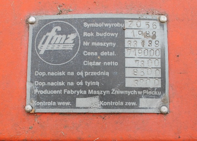 Sprzedam kombajn zbożowy Bizon — zdjęcie 2