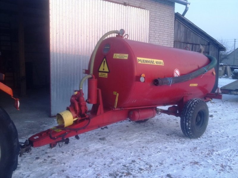 Beczkowóz Pomot, 4000L, oryginał. — zdjęcie 1