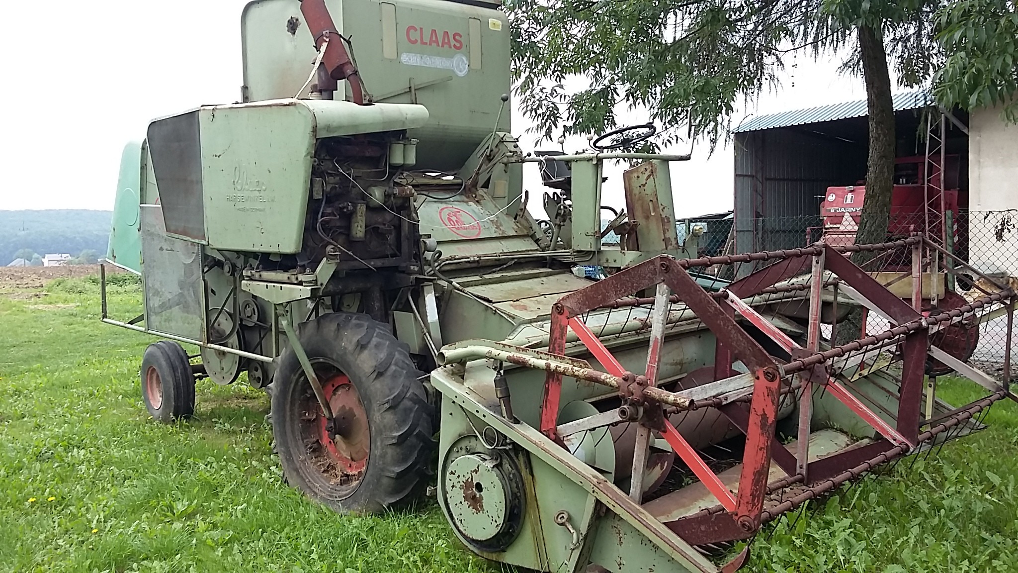 Kombajn Claas merkur części