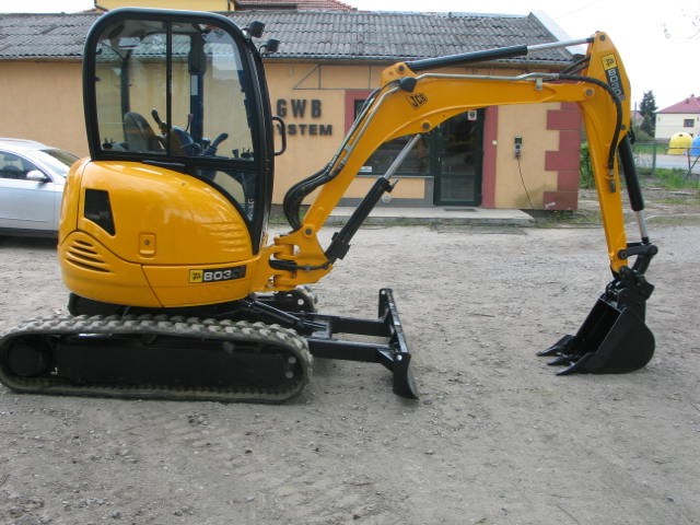 Koparki JCB 8030 zts 2007-2010 - 3 łyżki — zdjęcie 1