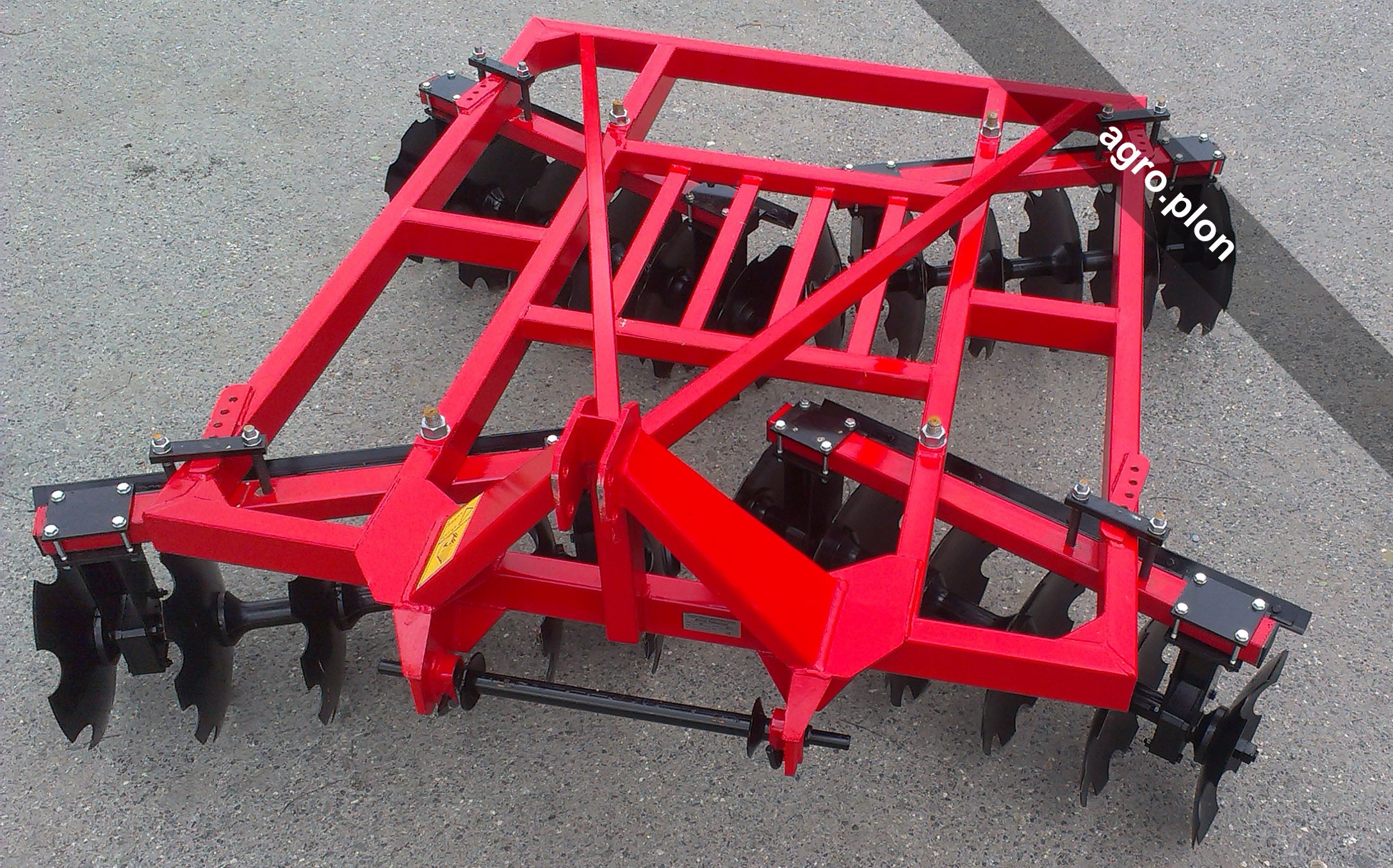 Brona talerzowa Strumyk 1.8 m 2.0 m 2.2 m 2.4 m 2.7 m 3.15 m Transport — zdjęcie 4