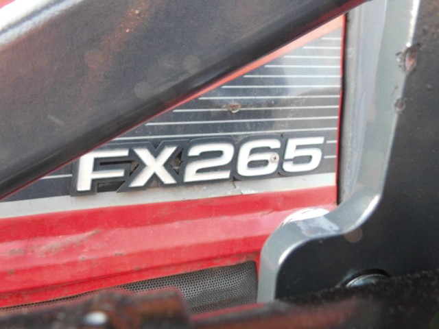  Yanmar FX 265 26,5KM 4x4 + ładowacz czołowy tur mini ładowarka  — zdjęcie 3