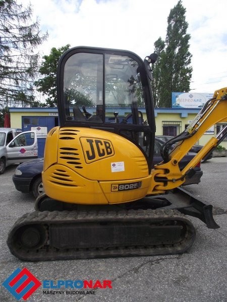 JCB 8025 ZTS z 2008r. mini-koparka — zdjęcie 3