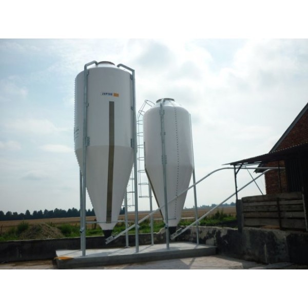 Silos silosy paszowe do zboża zbiorniki z włókna szklanego Zuptor — zdjęcie 1