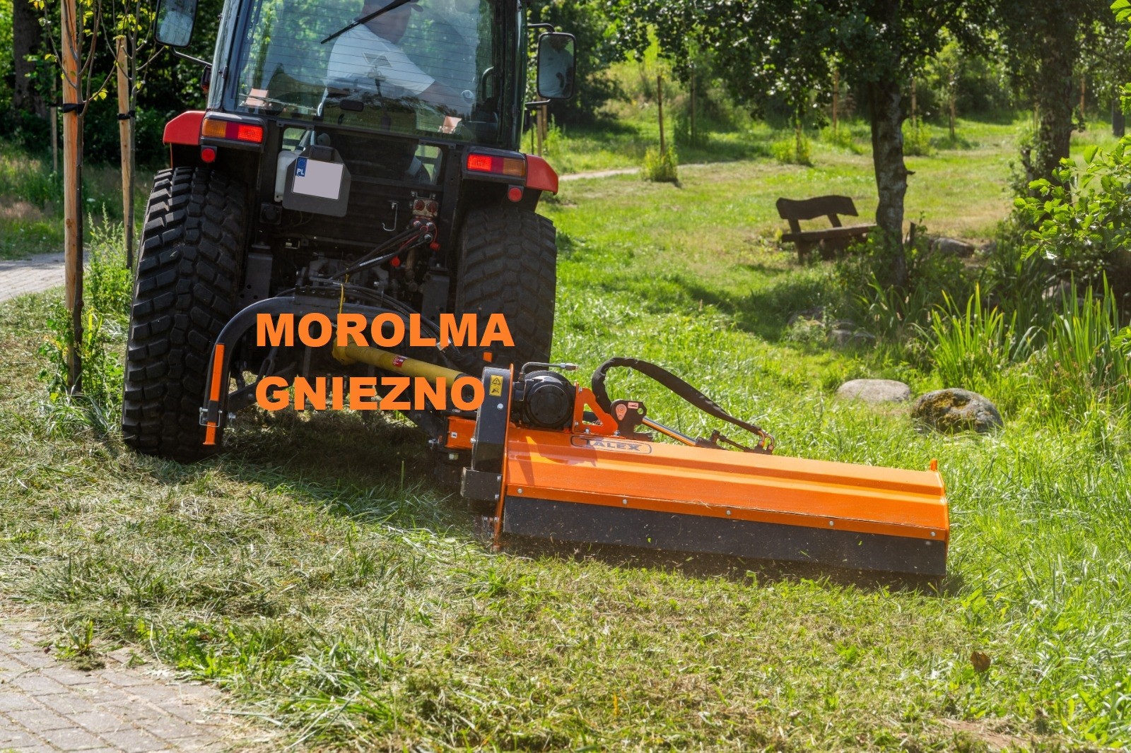Kosiarka bijakowa komunalna mulczer rozdrabniacz do poboczy EVO TALEX — zdjęcie 2